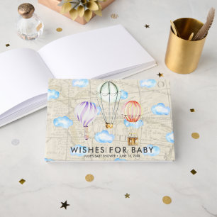 Vereist Baby Baby shower voor luchtballon Gastenboek