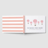 Vereist Baby | Baby shower voor luchtballon Gastenboek (Volledig)