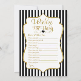 Vereist Baby Black Gold Baby shower