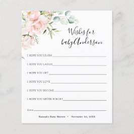 Vereist Baby Blush Florals en Greenery