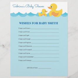 Vereist Baby Cute Rubber Duck Baby shower Game