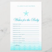 Vereist Baby Kaart - Baby shower game (Voorkant)