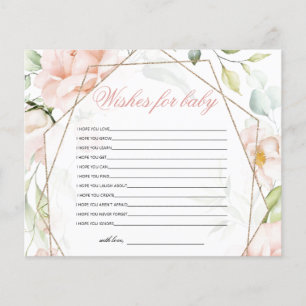 Vereist Baby olifant Blush Baby shower Game