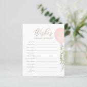 Vereist Baby roze ballongom Baby shower (Staand voorkant)