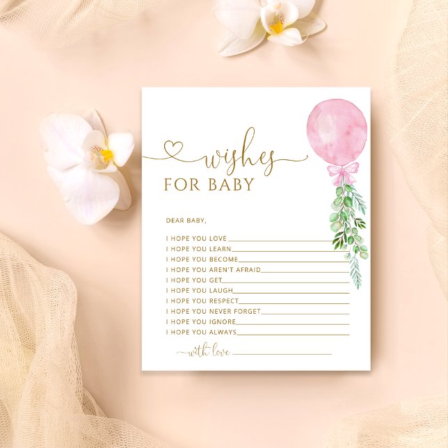 Vereist Baby roze ballongom Baby shower (Creator heeft geüpload)