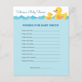 Vereist Baby Rubber Duck Theme Baby shower