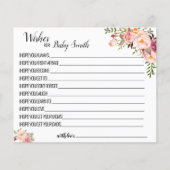 Vereist de nieuwe babyroze douchekaart (Voorkant)