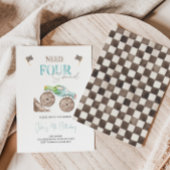 Vereist de Uitnodiging van de vier Snelheids Blauw