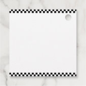 Vereist de Vier Vrachtwagen van het Snelheidsmonst Bedankjes Labels (Achterkant)