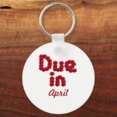 Vereist in april Sleutelhanger (Voorkant)