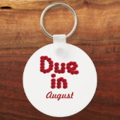 Vereist in augustus Sleutelhanger (Voorkant)