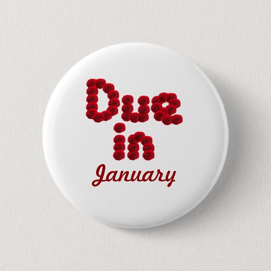 Vereist in januari Button (Voorkant)