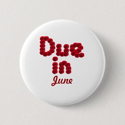 Vereist in juni Button (Voorkant)