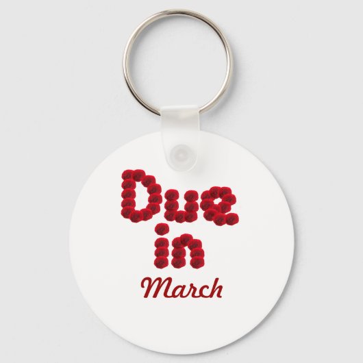 Vereist in maart Sleutelhanger (Voorkant)