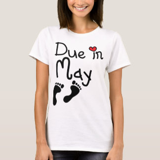 Vereist in mei t-shirt