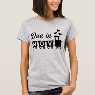 Vereist in november moederschap T-shirt