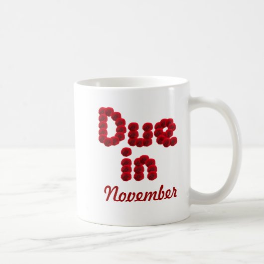 Vereist in november Mok (Rechts)