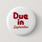 Vereist in september Button (Voorkant)