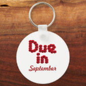 Vereist in september Sleutelhanger (Voorkant)