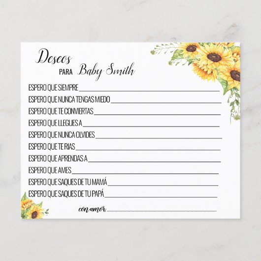 Vereist nieuwe babyzonnebloempaart (Achterkant)