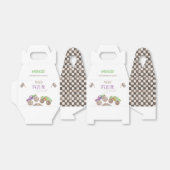 Vereist VIER Snelheid Monster Truck Verjaardag Fav Bedankdoosjes (Uitgevouwen)