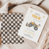 Vereist VIER Speed 4 Wheeler Quad Bike uitnodiging