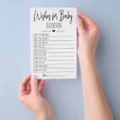 Vereist voor Baby Kaart (Hand)