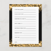 Vereist voor bruid en bruidegom advieskaart (Voorkant)