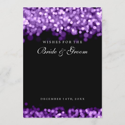 Vereist voor bruin en bruin Paars licht Advieskaart (Achterkant)