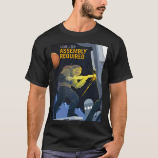 Vereiste assemblage om onze toekomst op Mars te bo T-shirt