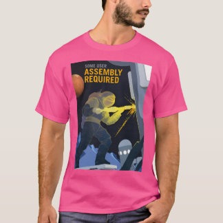 Vereiste assemblage om onze toekomst op Mars te bo T-shirt
