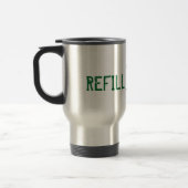VEREISTE Black Stylistic Drop HERFILL Reisbeker (Links)