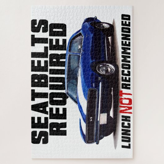 Vereiste veiligheidsgordels voor camaro legpuzzel (Verticaal)