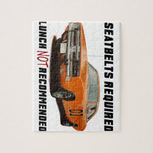 Vereiste veiligheidsgordels voor lader legpuzzel