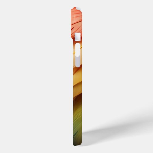 Veren Blauw Sinaasappel Paarse Case-Mate iPhone Case (Achterkant / Links)