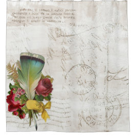  veren boeket douchegordijn