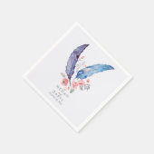 Veren Bohemian bruiloft Servet (Hoek)