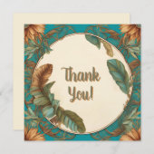  veren Dank u korting Feestdagenkaart (Voorkant / Achterkant)