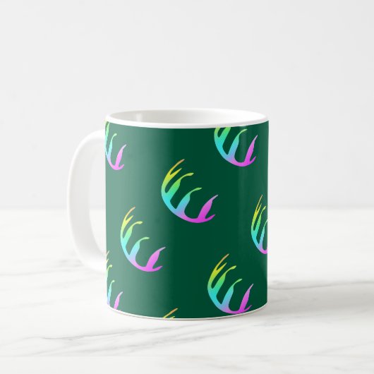 Veren DK Groen Koffiemok (Voorkant links)