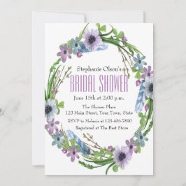 Veren en bloemen Vrijgezellenfeest Kaart