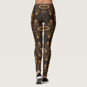 Veren en Gear Steampunk Leggings (Achterkant)
