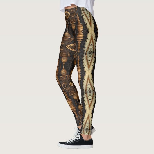Veren en Gear Steampunk Leggings (Links)