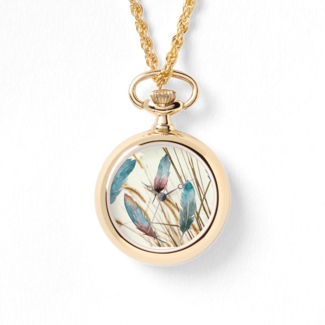 Veren en gras horloge (Voorkant)