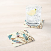 Veren en gras kartonnen onderzetters (Insitu)