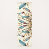 Veren en gras yogamat (Voorkant)