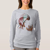 Veren en Kokopelli zuidwesten T-shirt (Voorkant)