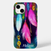Veren en kralen op maat Case-Mate iPhone case (Achterkant)