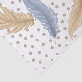 veren en stippen tissuepapier (Detail)