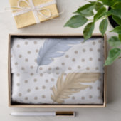 veren en stippen tissuepapier (Geschenk)