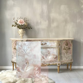 Veren en tule, romantische etherische zwaan tissuepapier